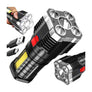 LED Taschenlampe USB Wiederaufladbar Suchscheinwerfer Biwak