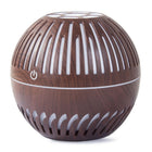 Ultraschall Luftbefeuchter Aroma Diffuser 300 ml mit RGB LED Nachtlicht in Dunkelbraun – USB Aromatherapie Diffusor – Bild 14