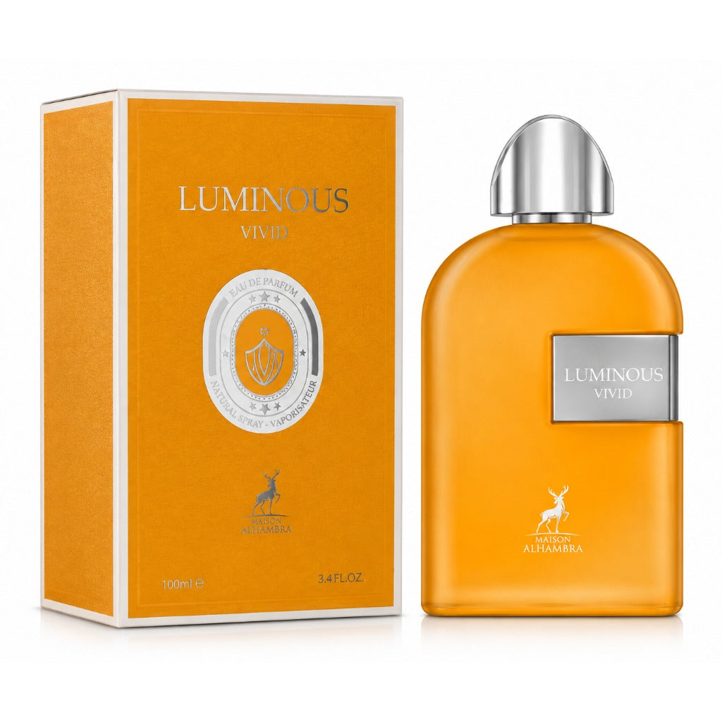 Maison Alhambra Luminous Vivid Eau de Parfum 100 ml – Unisex-Duft Zitrus Blumig Orientalisch