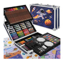 Maaleo Malset Kinder Malkoffer Astronaut 145 Teile mit Stiften und Farben