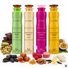 Lattafa Macaron Raumspray Set 4x300 ml – Gourmand Air Freshener Choco Pista, Raspberry, Passion Fruit, Salted Caramel – Duftn