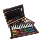 Maaleo Malset im Koffer 129 Teile – Kreativ-Kunstset für Kinder mit Buntstiften, Ölpastellen, Aquarellfarben und Holzkoffer – Bild 9