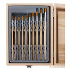 Maaleo Malset im Koffer 83-teilig mit Staffelei, Pinseln, Acrylfarben, Aquarellfarben und Buntst – Bild 7