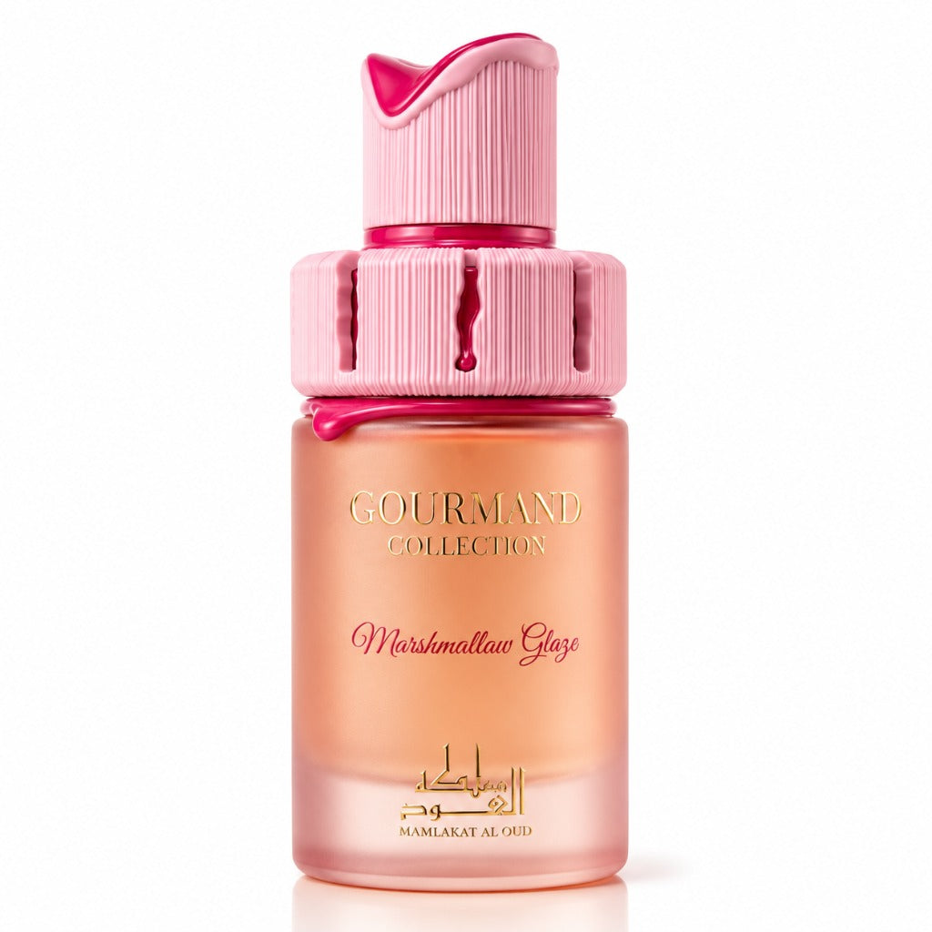 Mamlakat al Oud Marshmallow Glaze Eau de Parfum 100 ml – süßer Unisex Gourmand-Duft mit Vanille und Erdbeere