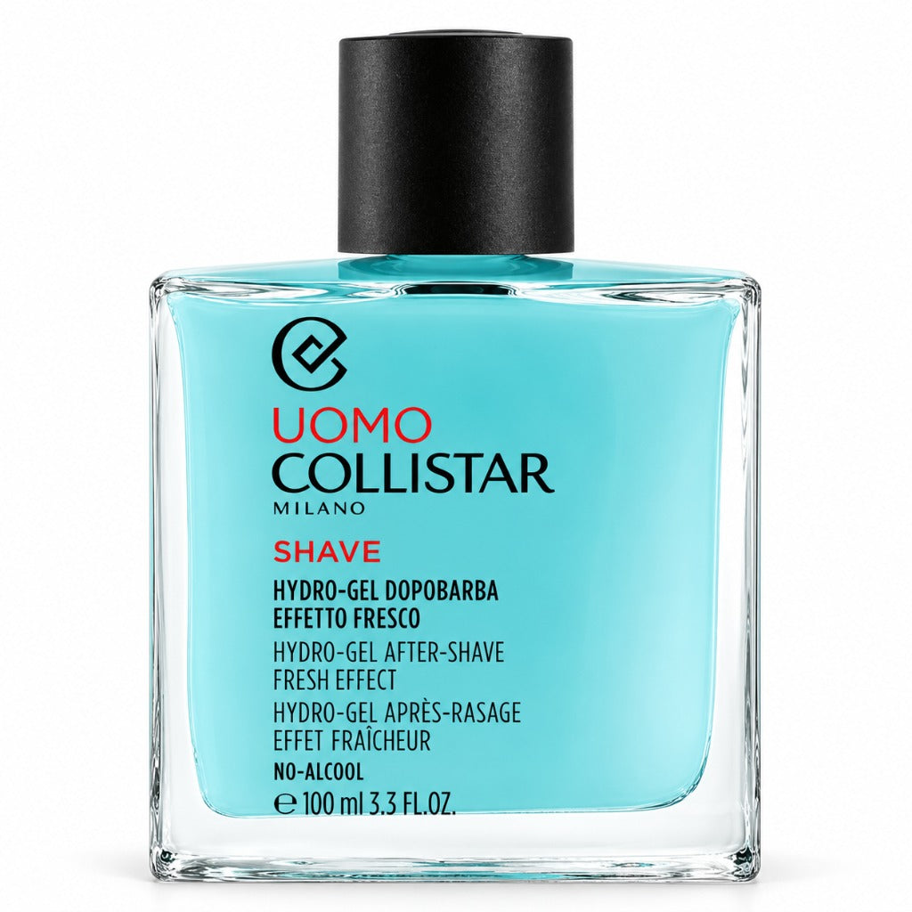 Collistar Man Hydro-Gel After-Shave Alkoholfrei 100 ml – After-Shave-Gel für Herren, beruhigend und feuchtigkeitsspendend