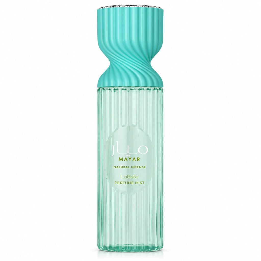 Lattafa Mayar Natural Intense Perfume Mist 250 ml – frischer aquatisch-blumiger Damenduft mit Feige, Lotus und Vanille