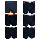 Mctam Boxershorts Herrenunterhose 6er Pack aus Baumwolle mit elastischem Bund