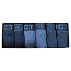 Mctam Boxershorts Herrenunterhose 6er Pack Mehrfarbig