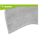 Trizand schnelltrocknendes Mikrofaser Handtuch 120x60 cm in Grau/Khaki – leichtes Sport- und Strandhandtuch mit Kordelzugbeut – Bild 6