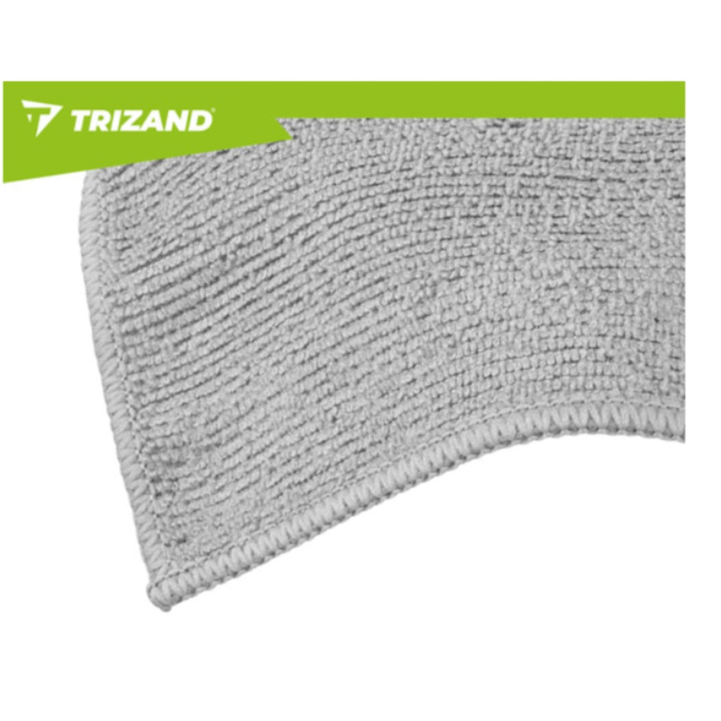 Trizand schnelltrocknendes Mikrofaser Handtuch 120x60 cm in Grau/Khaki – leichtes Sport- und Strandhandtuch mit Kordelzugbeut – Bild 6