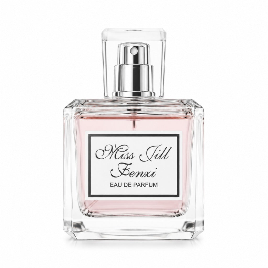 JFENZI Miss Jill Eau de Parfum 100 ml – fruchtiger Damenduft mit Veilchen, Karamell-Popcorn und Moschus