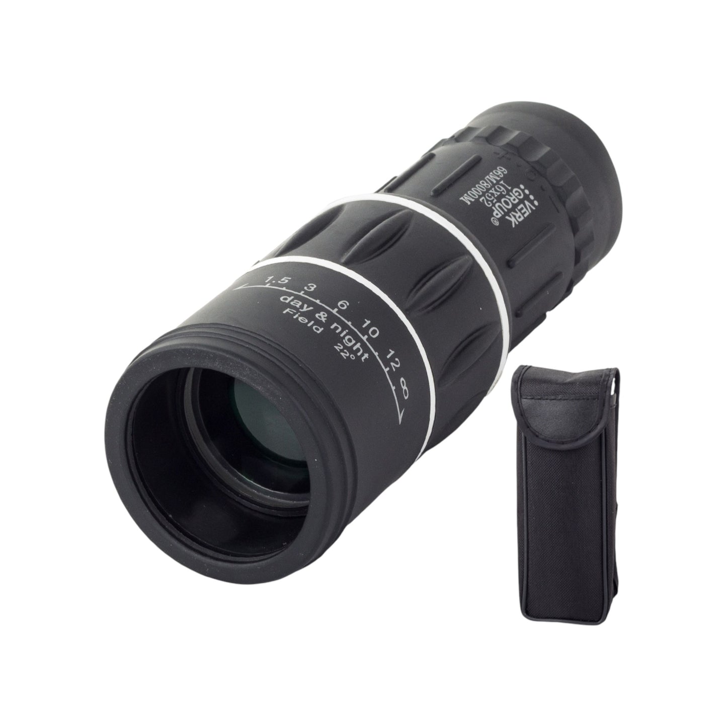 Monokular 16x52 BAK-4 Fernglas – Tag & Nacht, wasserdicht, rutschfest