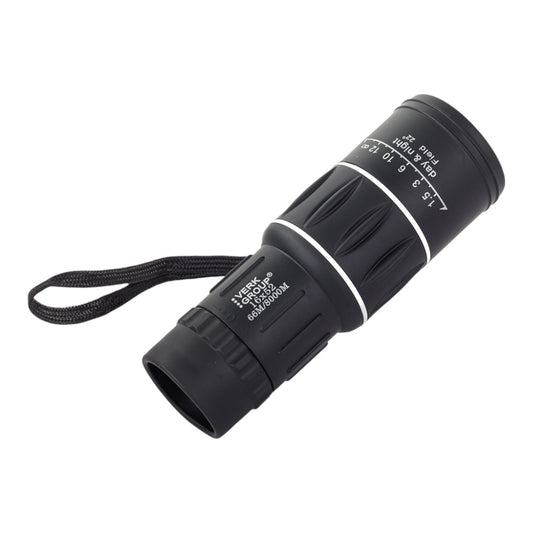 Monokular 16x52 BAK-4 Fernglas – Tag & Nacht, wasserdicht, rutschfest