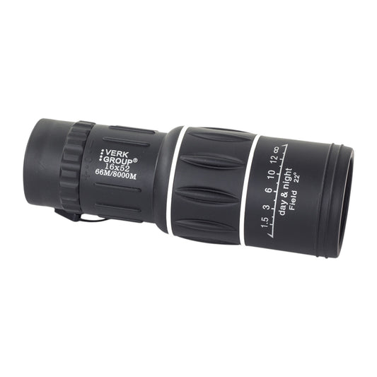 Monokular 16x52 BAK-4 Fernglas – Tag & Nacht, wasserdicht, rutschfest