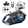 Bluetooth Motorrad Intercom Y12 Pro – Helm Headset mit Sprachassistent & Freisprechfunktion