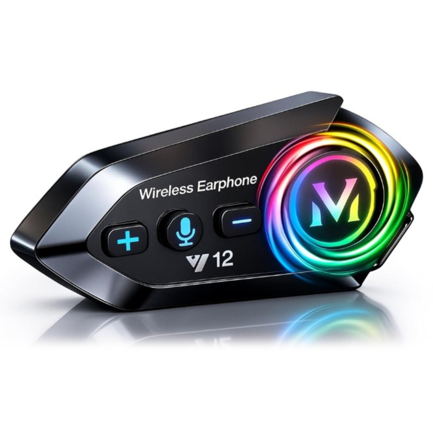 Bluetooth Motorrad Intercom Y12 Pro – Helm Headset mit Sprachassistent & Freisprechfunktion