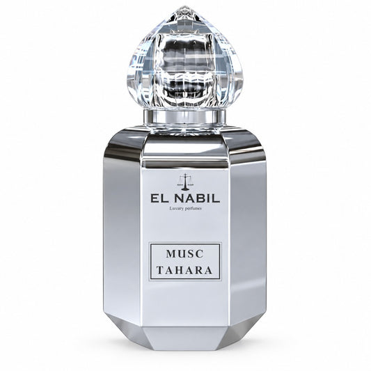 El Nabil Musc Tahara Eau de Parfum 65 ml – blumig-frischer Unisex-Duft mit Lotus, Rose und Moschus