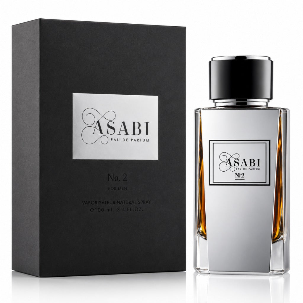 Asabi N°2 Intense Eau de Parfum 100 ml – orientalischer Unisex-Duft mit Jasmin, Safran, Zeder und Amber – Bild 2