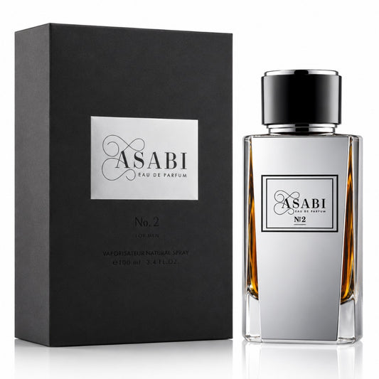 Asabi N°2 Intense Eau de Parfum 100 ml – orientalischer Unisex-Duft mit Jasmin, Safran, Zeder und Amber – Bild 2