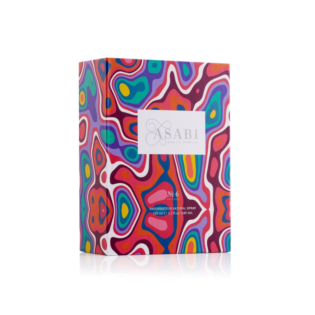 Asabi Nº 6 Intense Eau de Parfum 100 ml – orientalisch-würziger Unisex Duft mit Vanille, Zimt und Myrrhe – Bild 3
