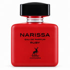Maison Alhambra Narissa Ruby Eau de Parfum 100 ml – orientalisch-blumiger Unisex-Duft mit Rose, Iris und Vanille