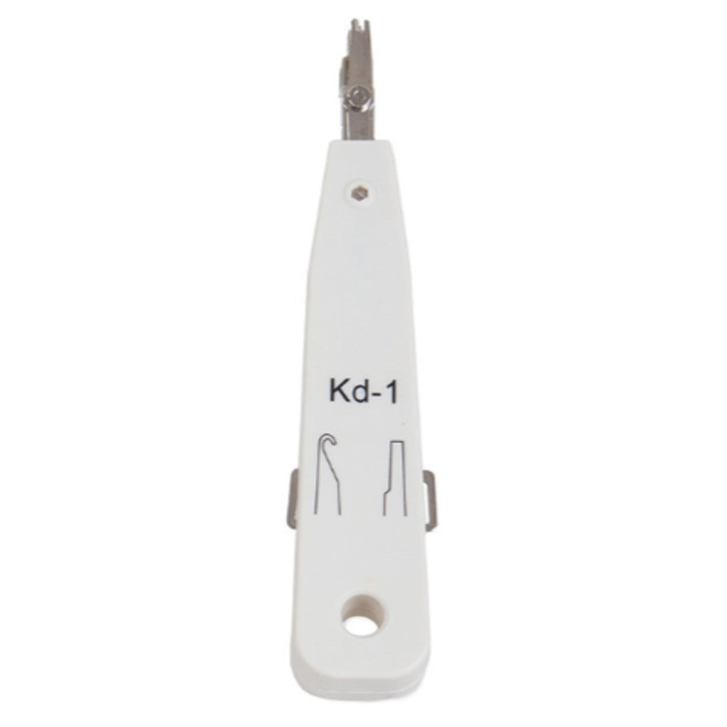 Netzwerk Werkzeug Set mit LAN-Kabeltester RJ45 RJ11, Crimpzange und Abisolierer im schwarzen Reißverschlusskoffer – Bild 8