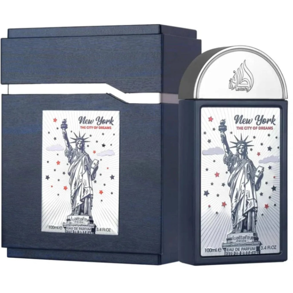 Lattafa Pride New York The City of Dreams Eau de Parfum 100 ml – orientalischer Unisex-Duft mit Mimose, Cognac und Patschuli – Bild 2