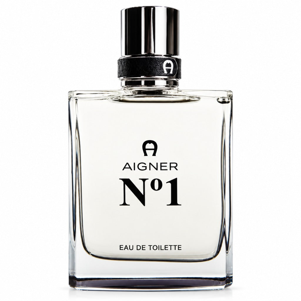Aigner No. 1 Pour Homme Eau de Toilette 100 ml – holzig-würziger Herrenduft mit Oud, Sandelholz und Bergamotte