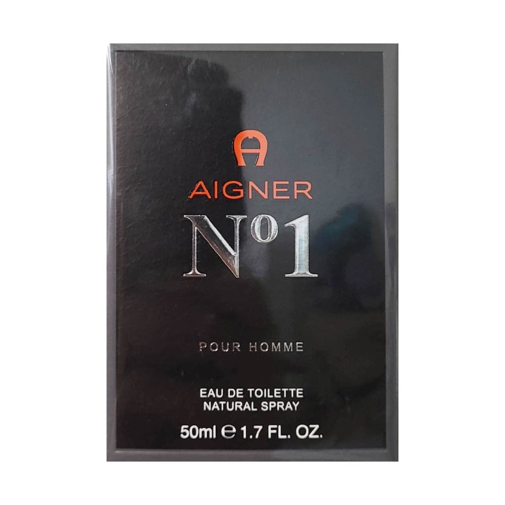 Aigner No. 1 Pour Homme Eau de Toilette 100 ml – holzig-würziger Herrenduft mit Oud, Sandelholz und Bergamotte – Bild 2
