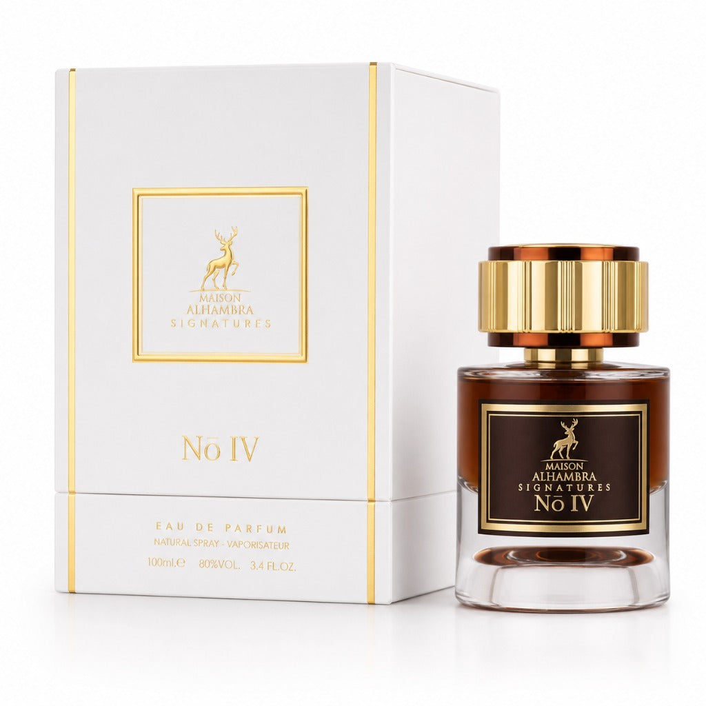 Maison Alhambra No IV Signatures Eau de Parfum 50 ml – Unisex-Duft mit Zitrus, Lavendel und holziger Basis