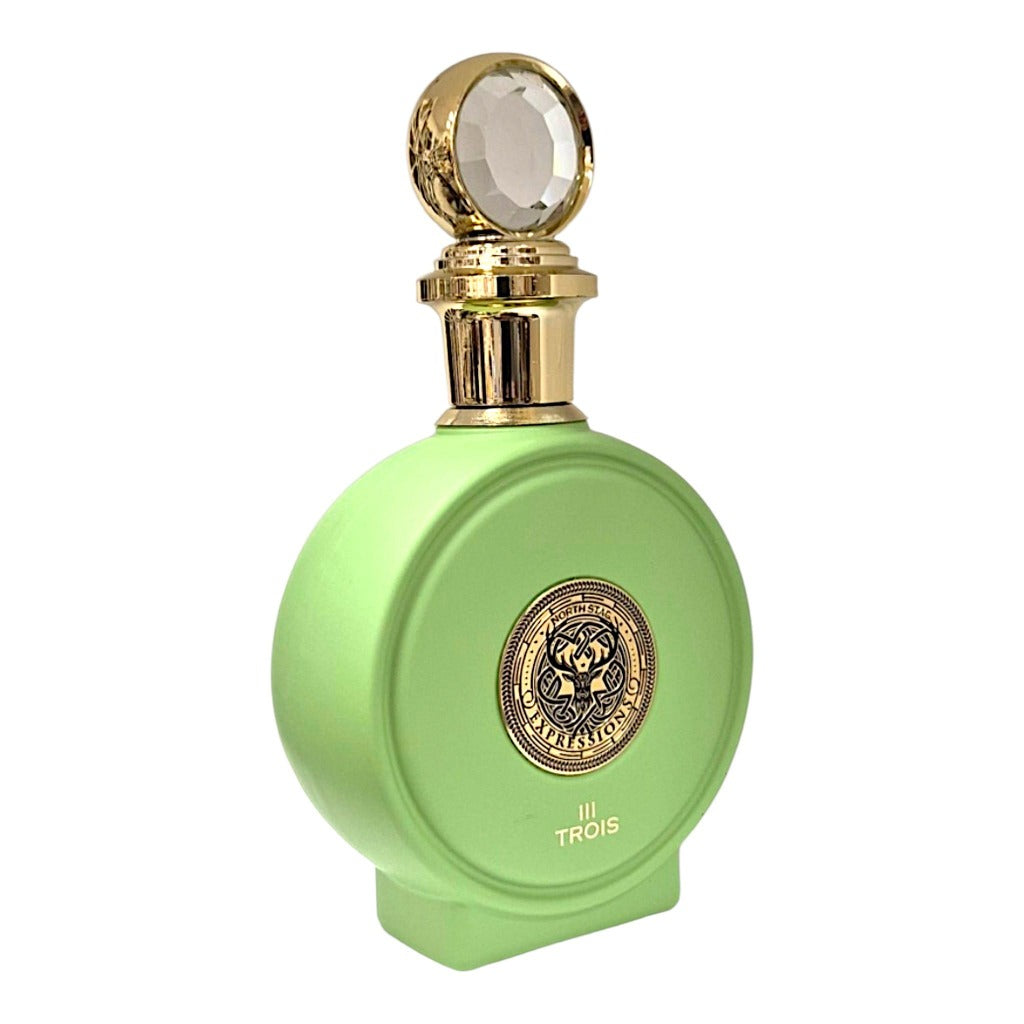 Paris Corner North Stag Expressions III Trois Eau de Parfum 100 ml – orientalischer Unisex-Duft mit Zitrus, Ingwer und Guajak – Bild 2