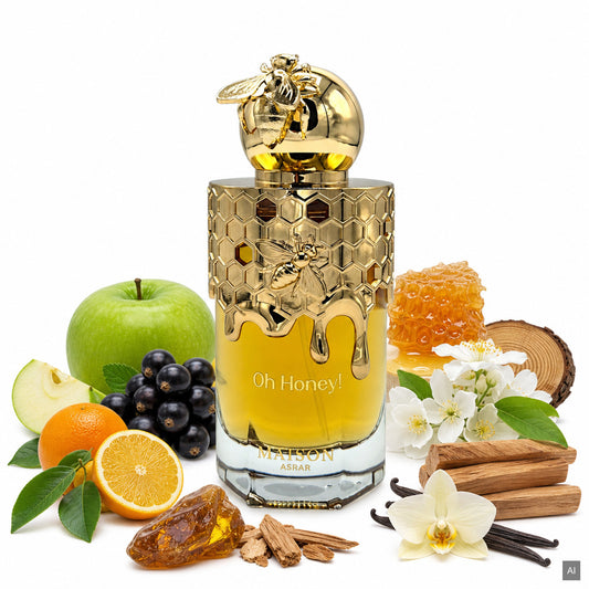 OH HONEY Eau de Parfum – Fruchtig Süß Gourmand – Duftnoten