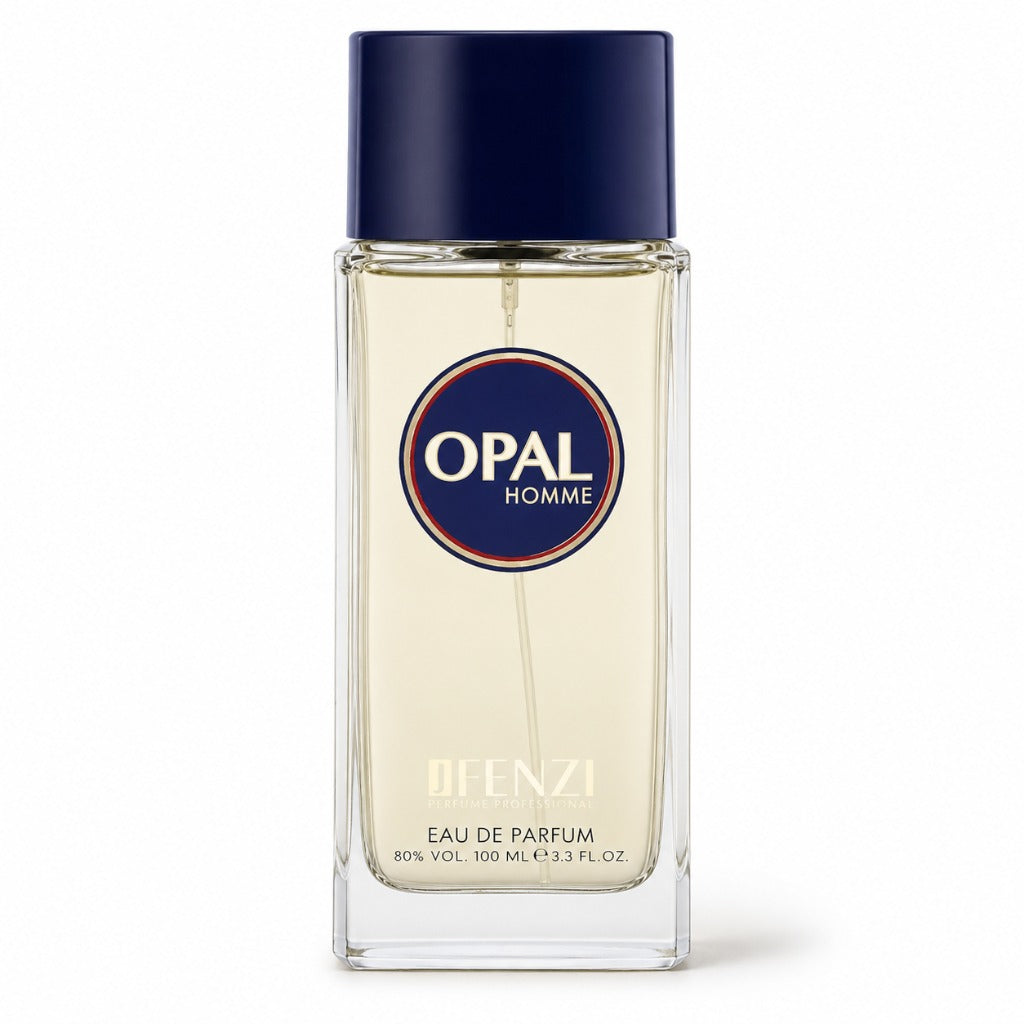 JFENZI Opal Homme Eau de Parfum 100 ml – orientalisch-würziger Herrenduft mit Sternanis, Pfeffer und Bourbon-Vanille