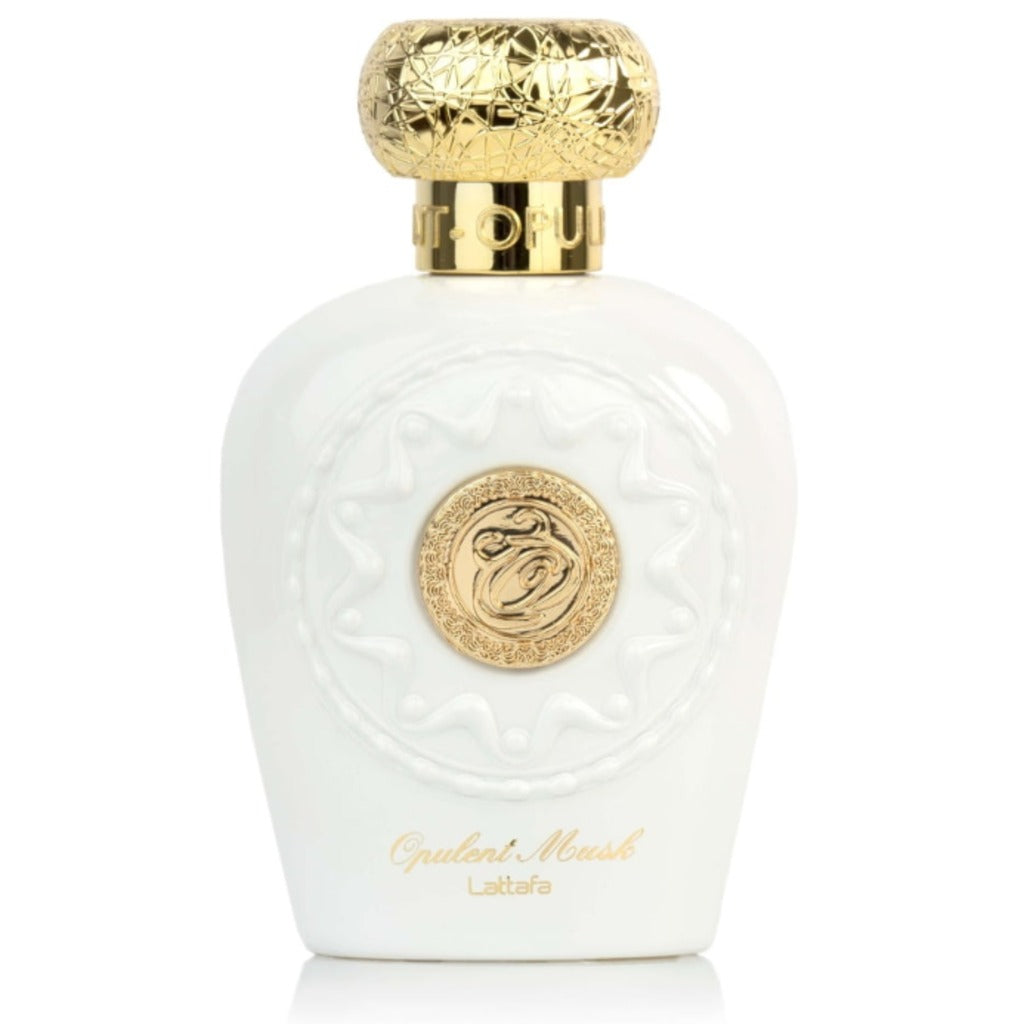 Lattafa Opulent Musk Eau de Parfum 100 ml – orientalischer Unisex-Duft mit Safran, Bernstein und Moschus