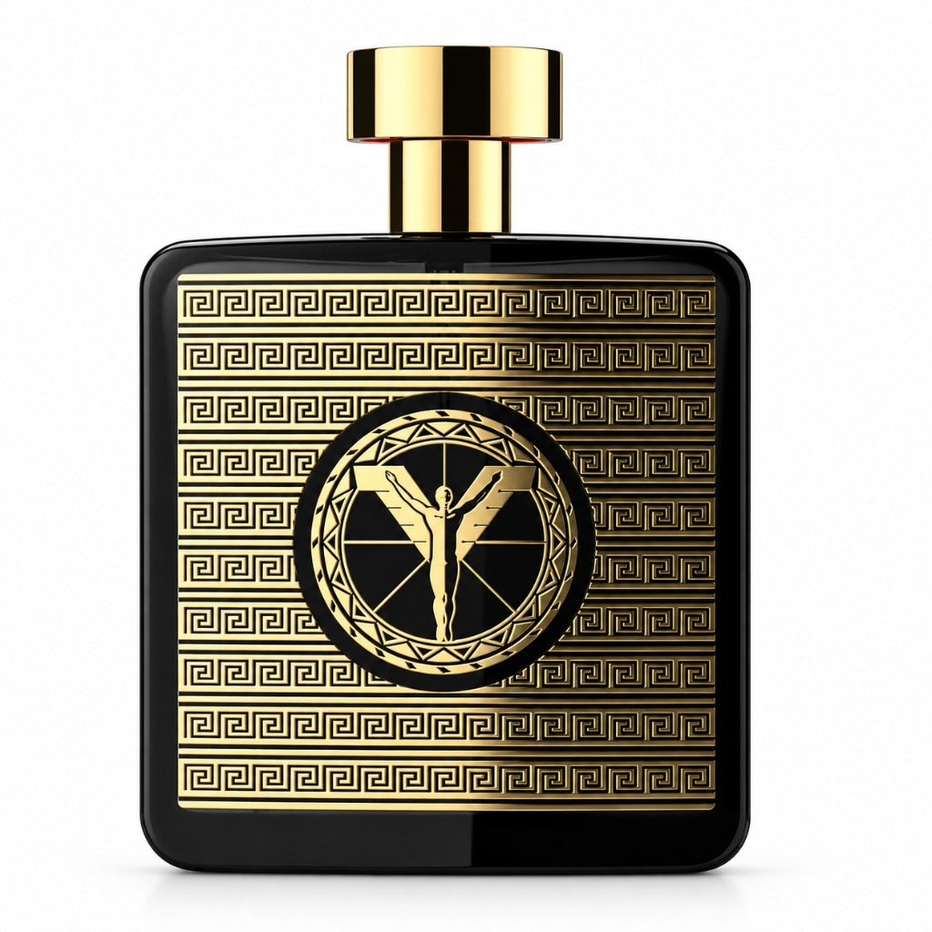 Carlo Colucci Opulenza Eau de Parfum 100 ml – orientalischer Herrenduft mit Safran, Oud und Schwarzem Leder