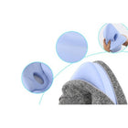 Orthopädisches Kniekissen Memory Foam 23x25 cm – ergonomisches Beinkissen und Knietrennkissen für Seitenschläfer, grau – Bild 2