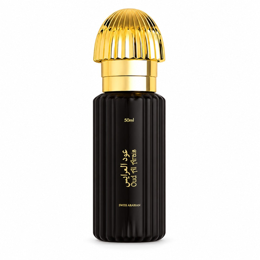 Swiss Arabian Oud Al Arais Eau de Parfum 50 ml – orientalischer Unisex-Duft mit Oud, Vanille und Leder