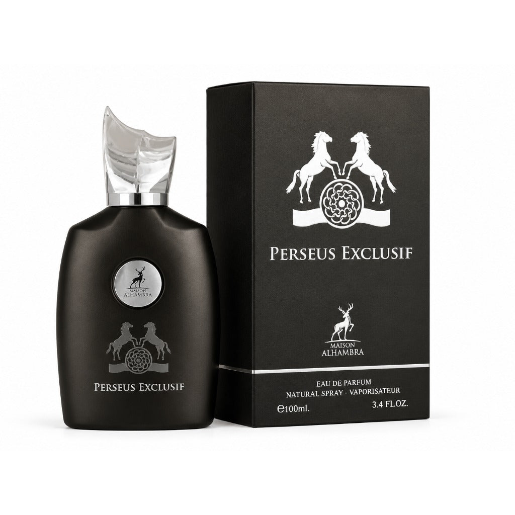 Maison Alhambra Perseus Exclusif Eau de Parfum 100 ml – orientalisch-holziger Herrenduft mit Oud und Sandelholz
