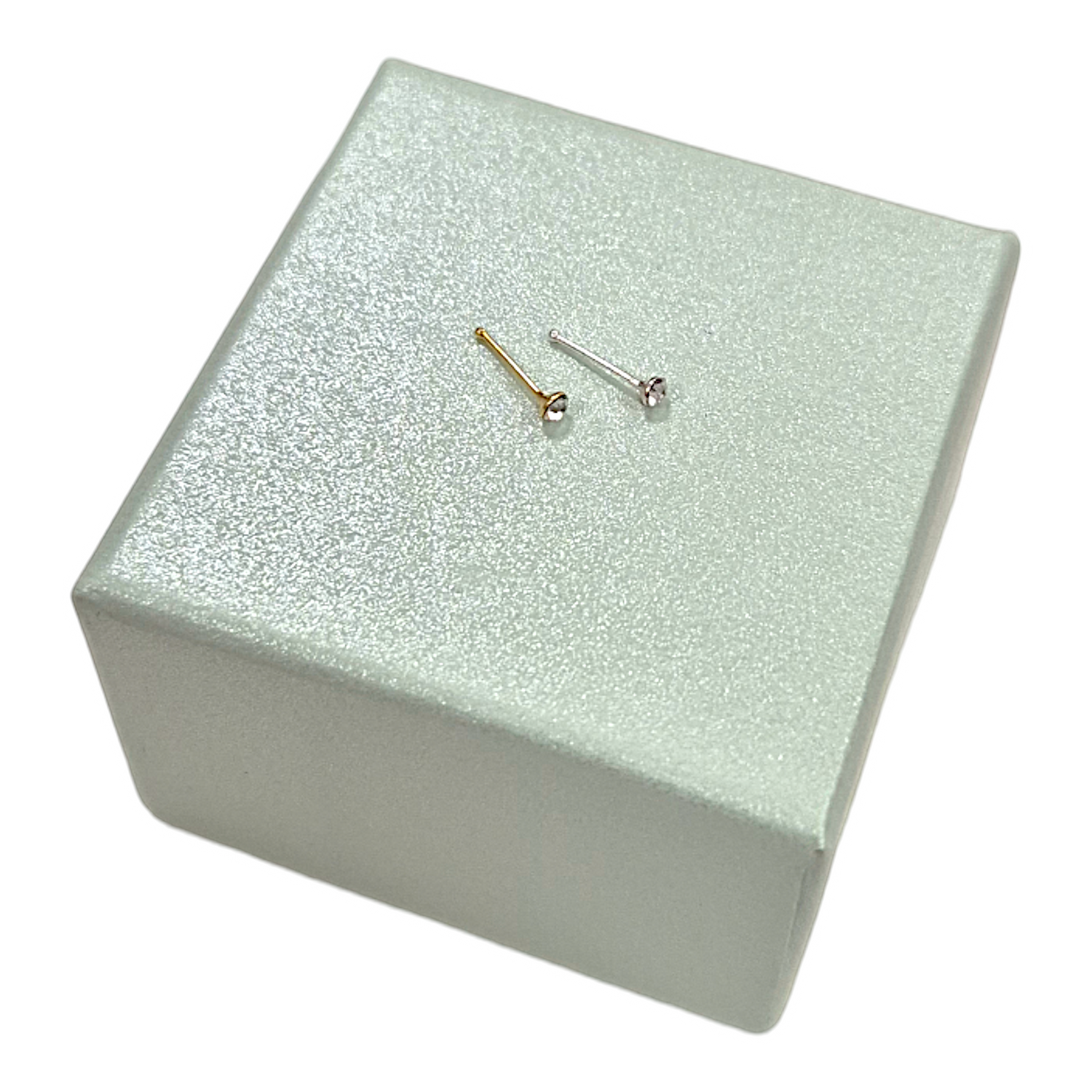 Nasen Piercing 925 Sterling Silber One size - 2er Set