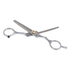 Professionelle Effilierschere aus Edelstahl 15 cm – texturierende Friseurschere mit 19 Zähnen und Mikroschliff – Bild 5