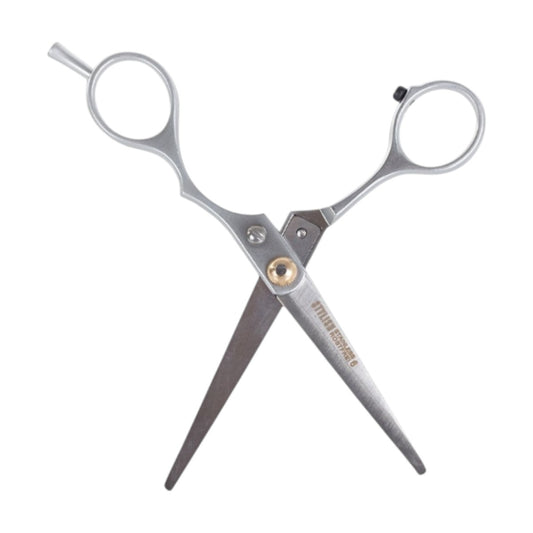 Professionelle Gerade Friseurschere aus Edelstahl – Scharfer Stahl – ca. 15 cm