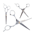 Professionelle Gerade Friseurschere aus Edelstahl – Scharfer Stahl – ca. 15 cm