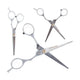 Professionelle Gerade Friseurschere aus Edelstahl – Scharfer Stahl – ca. 15 cm