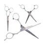 Professionelle Gerade Friseurschere aus Edelstahl – Scharfer Stahl – ca. 15 cm
