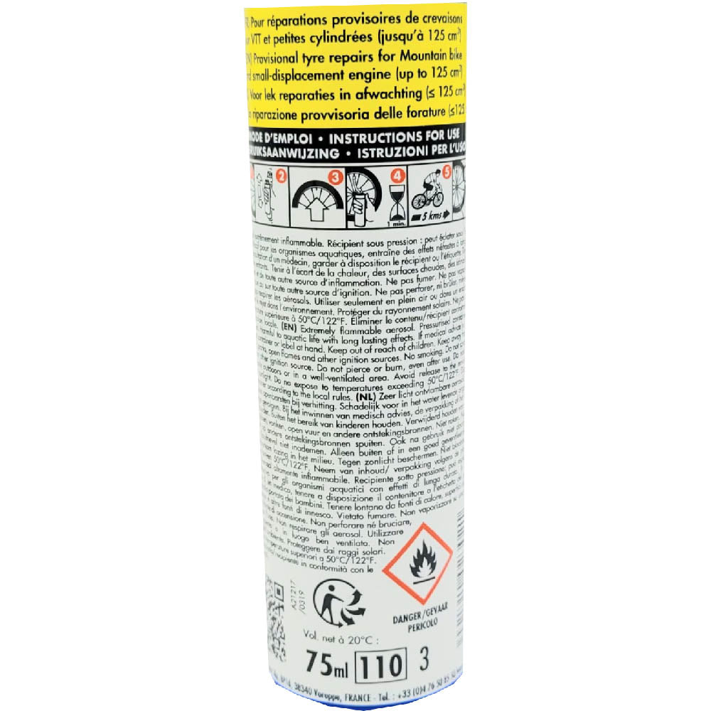 Puck Fahrrad Reifenschaum zur schnellen Reparatur 75ml