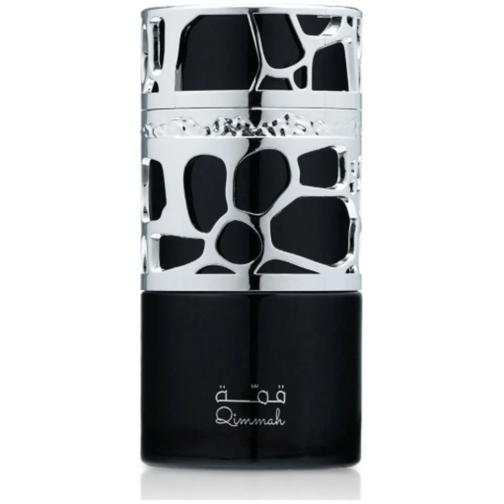 Lattafa Qimmah Man Eau de Parfum 100 ml – orientalisch holziger Herrenduft mit Oud, Zeder und Lavendel