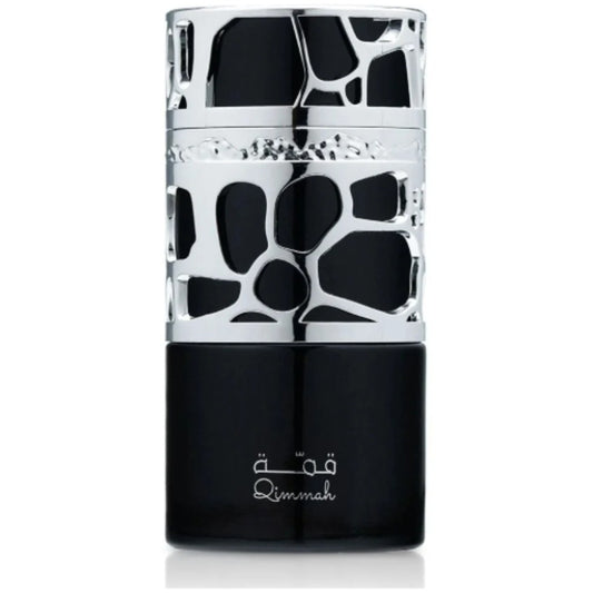 Lattafa Qimmah Man Eau de Parfum 100 ml – orientalisch holziger Herrenduft mit Oud, Zeder und Lavendel