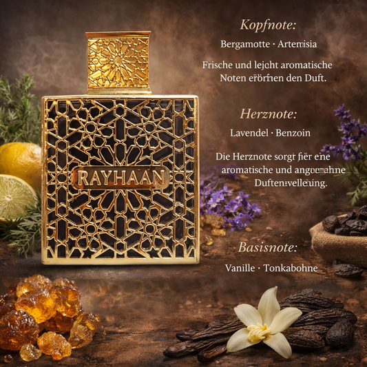 Rayhaan Obsidian und Elixir Eau de Parfum 100 ml