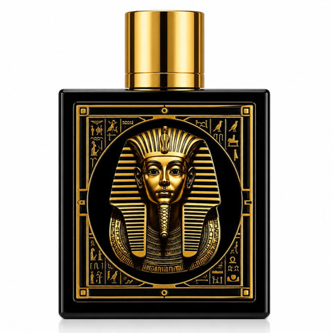 Rayhaan Pharaoh Eau de Parfum 100 ml – orientalischer Unisex-Duft mit Safran, Kaffee, Vanille und Guajakholz