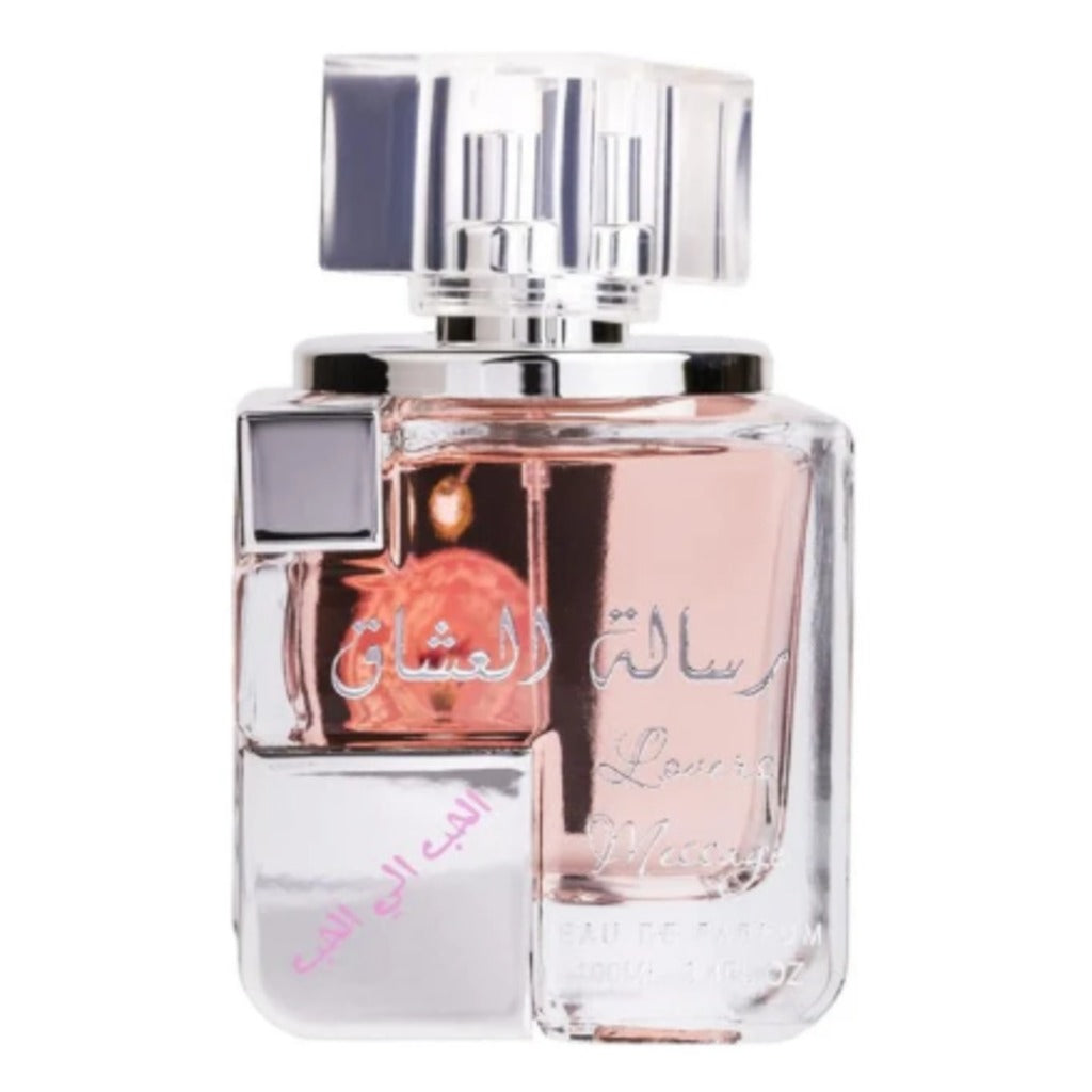 Ard Al Zaafaran Risalat Al Ishaq Eau de Parfum 100 ml – orientalisch-blumiger Damenduft mit Rose, Jasmin und Moschus
